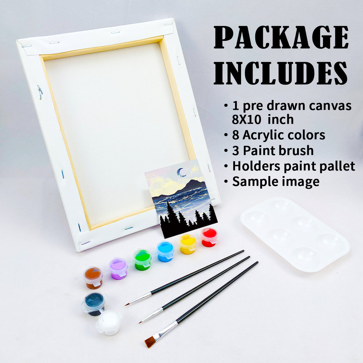 Sip and Paint Party Supplies, Paint Night Kit for Adults, Sip and Paint  Party Supplies Adults