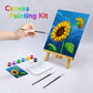 Sunflower Paint Party Kits Pre Drawn Canvas Paint and Sip for Adults