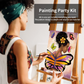 Butterfly Girl Paint Party Kits Pre Drawn Canvas Paint and Sip for Adults