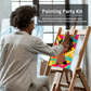 Girl Paint Party Kits Pre Drawn Canvas Paint and Sip for Adults