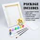 Sunflower Gnome Paint Party Kits Pre Drawn Canvas Paint and Sip for Adults