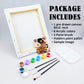 Butterfly Girl Paint Party Kits Pre Drawn Canvas Paint and Sip for Adults
